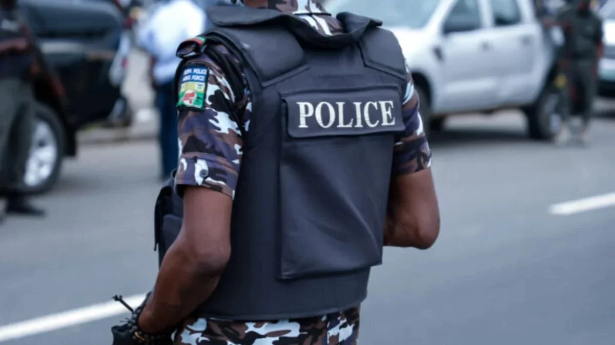 Nigerian Police Man.